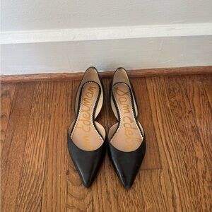 Sam Edelman Black Pointed Toe Heels
